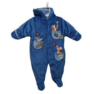 The Wonderful Baby 3-6 Months Winnie the Pooh Snowsuit Bunting